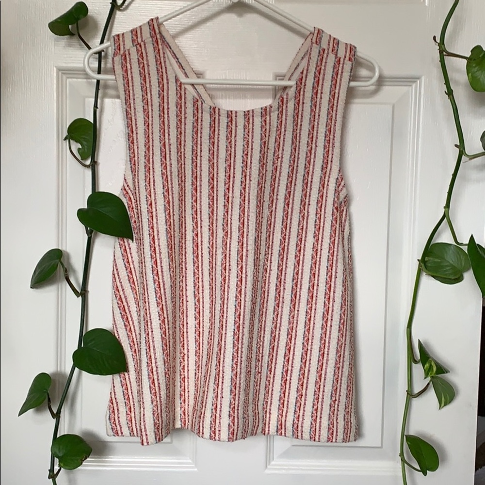 MADEWELL Open, Criss-Crossed Back Tank